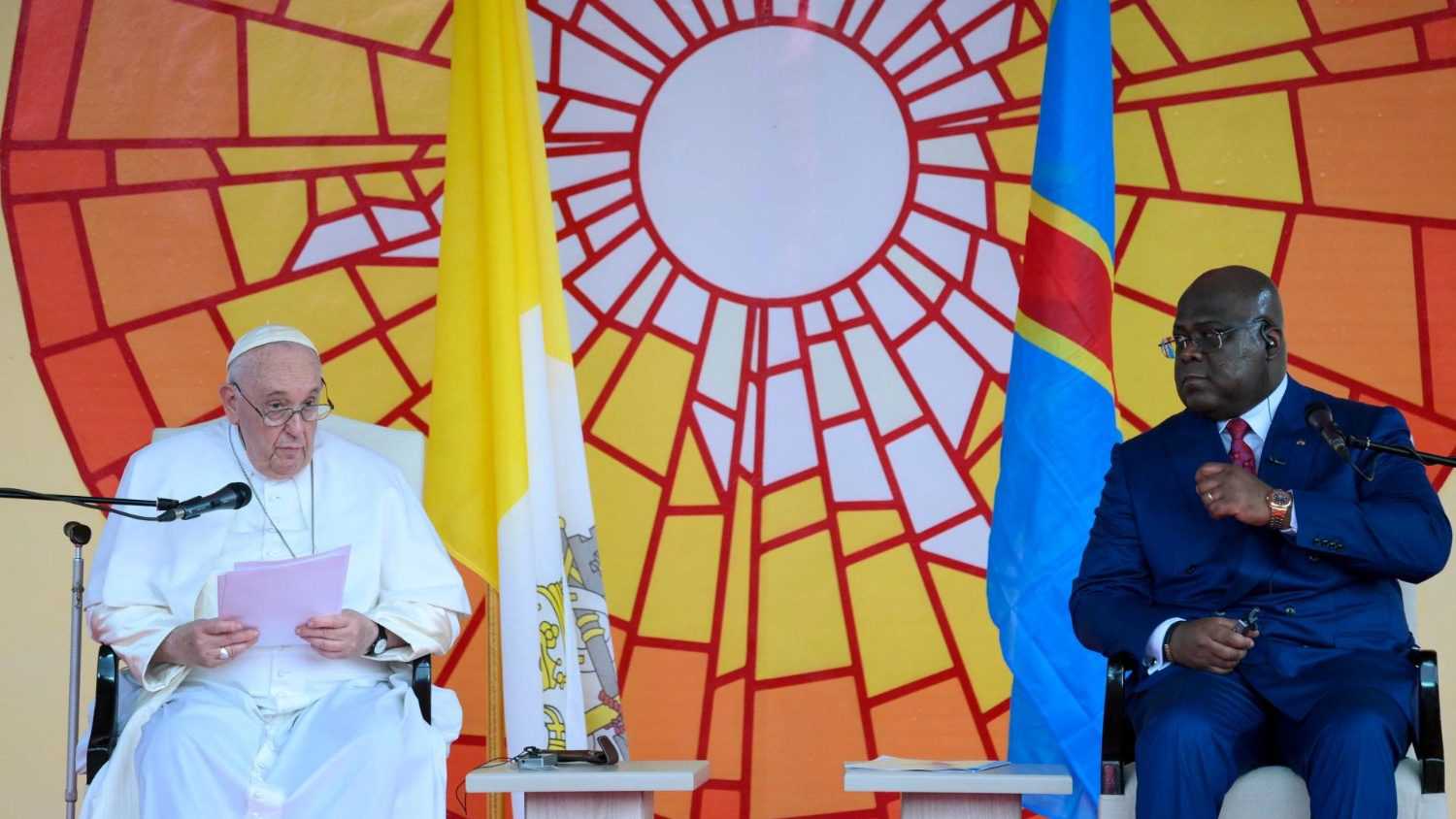 Papa Francesco - Gù le mani dalla Repubblica Democratica del Congo
